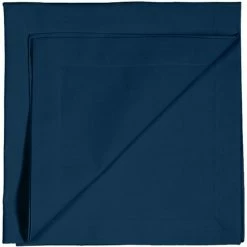 Auslauf 🛒 Linum ROBERT Serviette - 4er Set - 45x45 Cm - Indigo Blue C99 👏