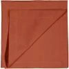 Auslauf 🥰 Linum ROBERT Serviette - 4er Set - 45x45 Cm - Rusty Orange B13 🔥